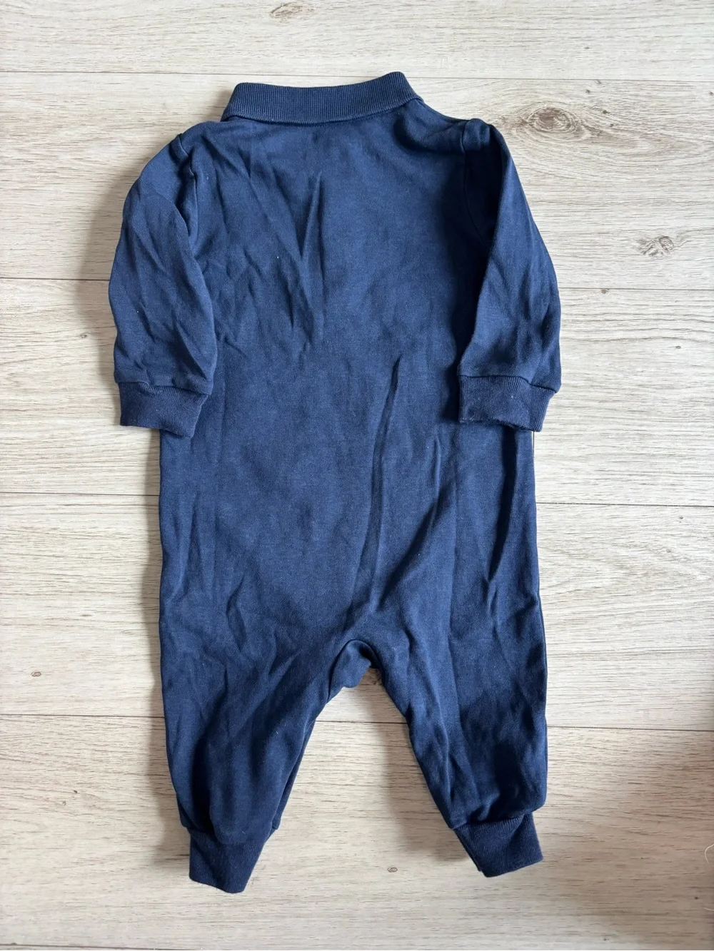 Ralph Lauren Polo Pony Soft Cotton Polo Coverall Size 6 months